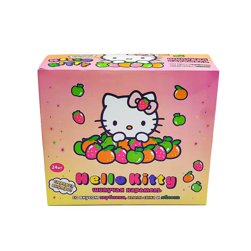 wholesale custom hot sale cute cartoon shape hard popping candy with tattoo
