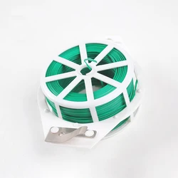 15 Meter Flexible Plastic Plant Garden Twist Tie Roll