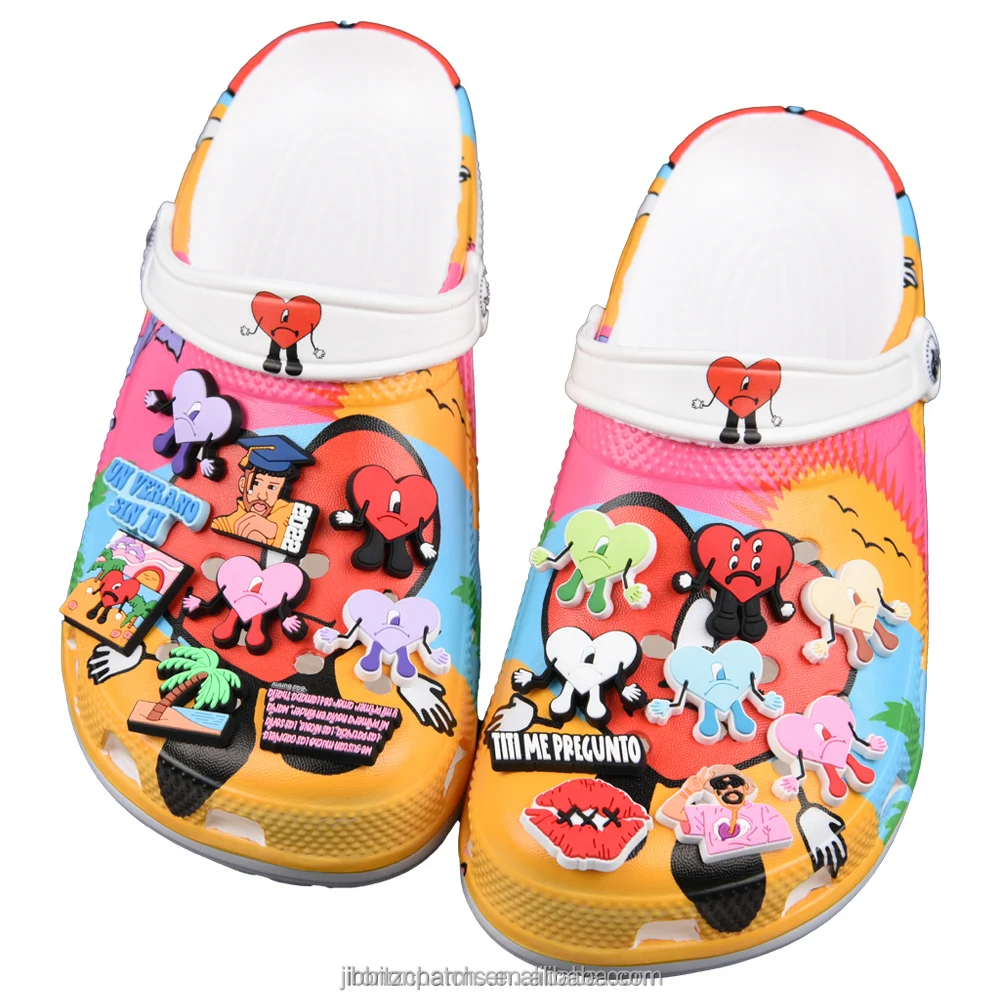 2023 custom high quality 3d pvc pen topper promotional focal beads for making tops accessories