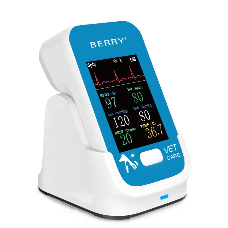 BERRY veterinary monitor device AM6200 CHEAP blood pressure monitor veterinary CE veterinary monitor