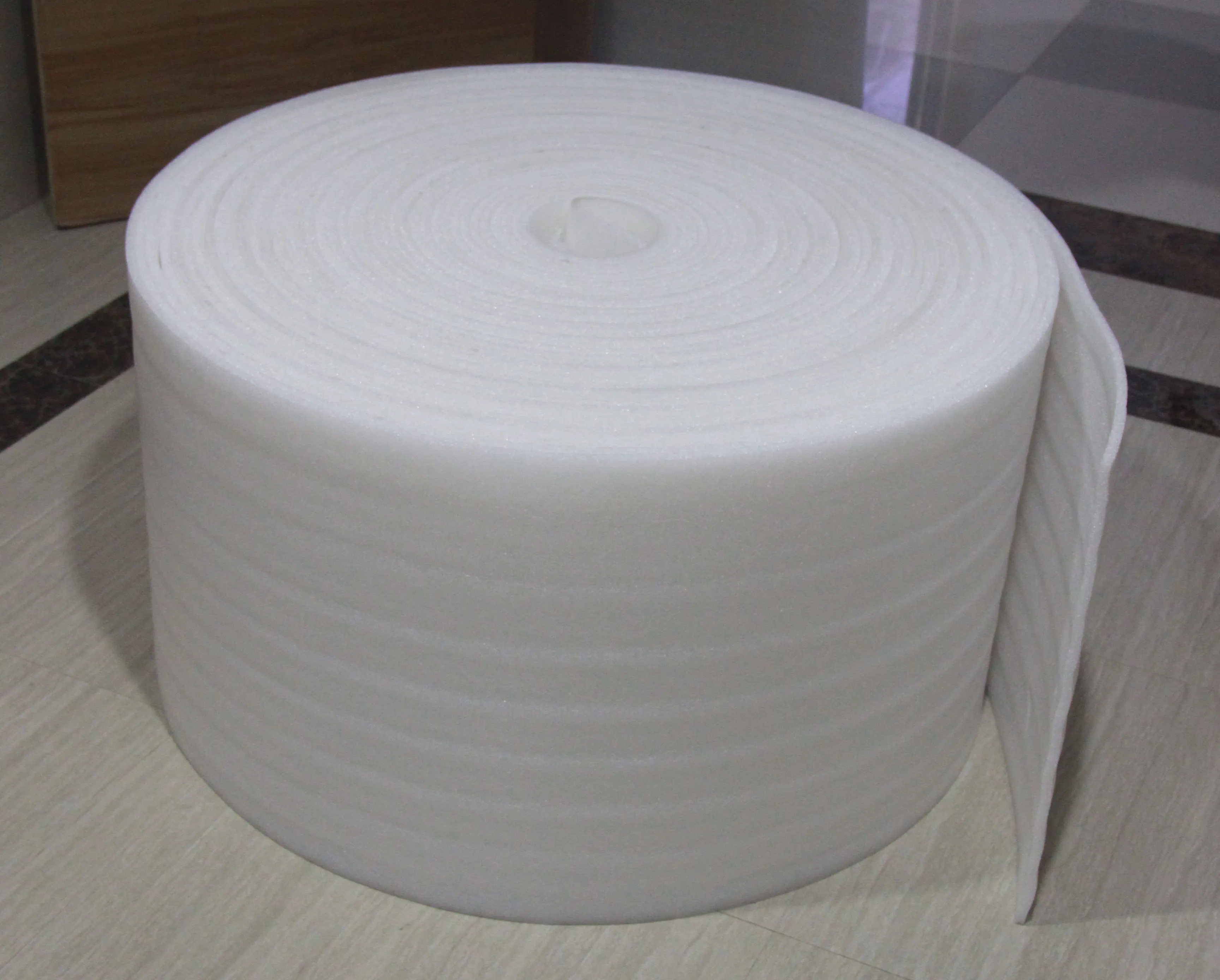  Factory price White pe foam rolls/epe roll 2mm/soft epe