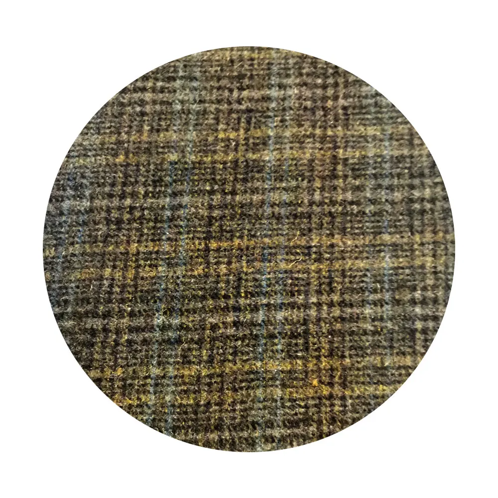 
 100% шерсть стрейч ткань костюм пряжа окрашенная Клетчатая Шерстяная ткань  