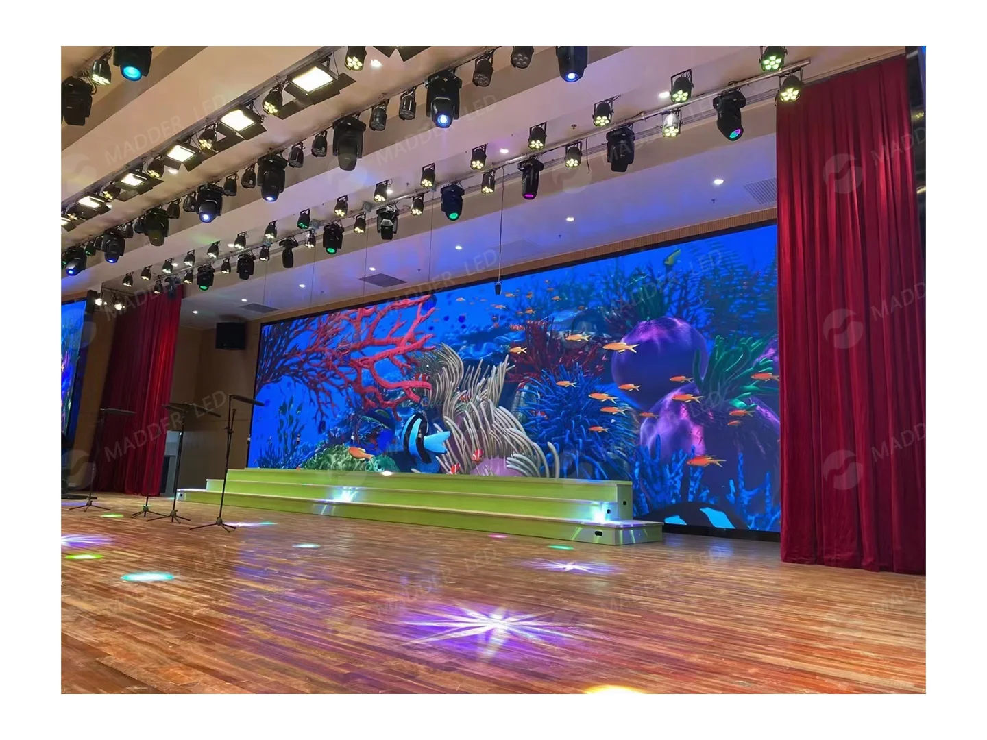 Factory Wholesale p2 p2.5 p3 p4 4K high resolution led screen price suitable for indoor concert background wall video wall