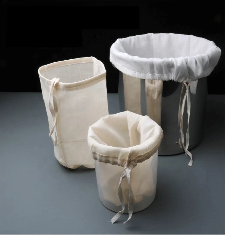 Food Shop Custom 30 Mesh Food Grade Nylon Bucket Filter Mesh Bag Food Grade