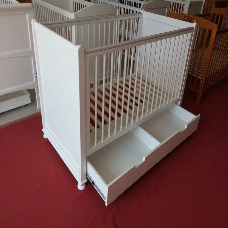 Factory directly supply new style solid wood storage bed