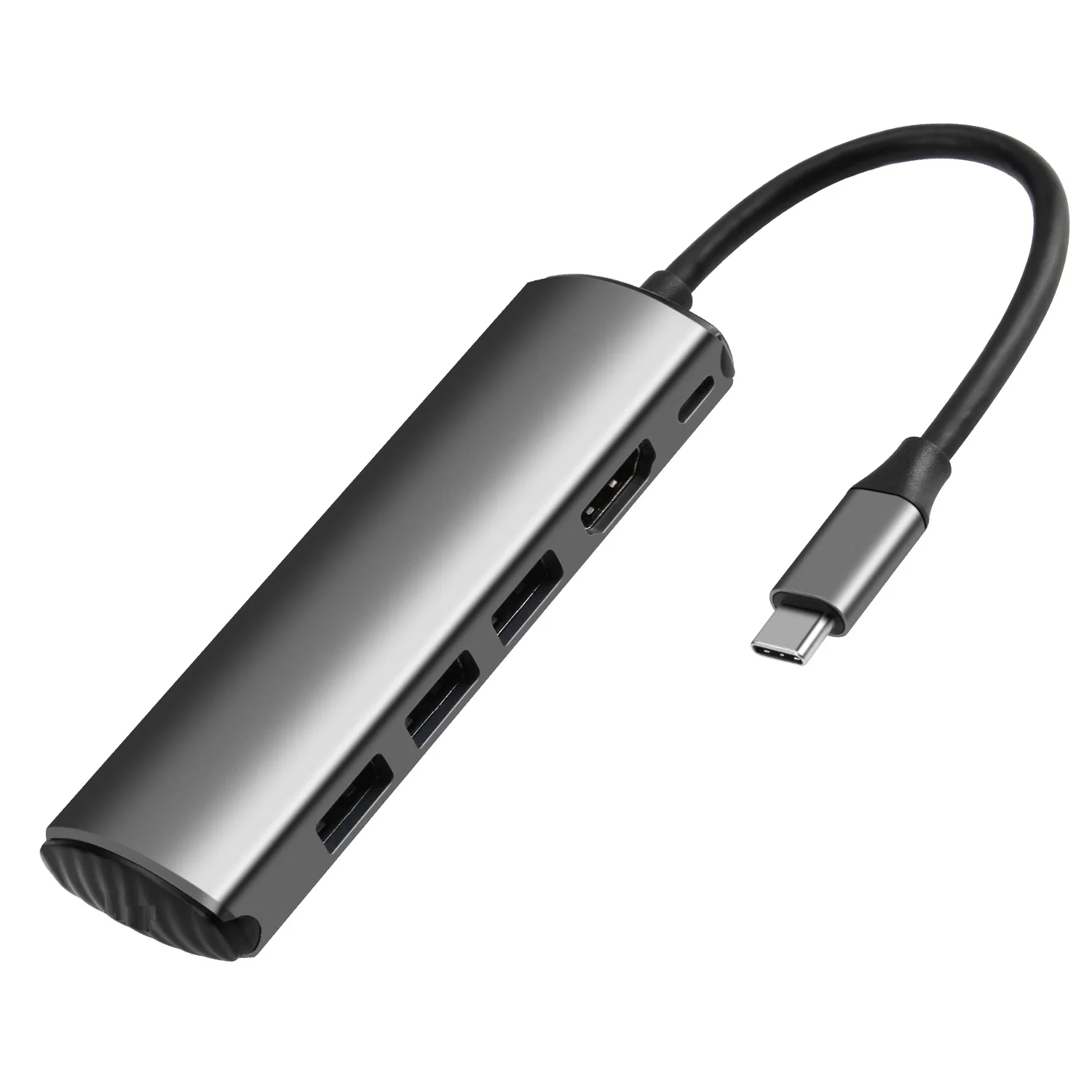 OEM ODM RTS One Stop Service 7 In 1 Usb 3.0 Rj45 4k 30hz Hdmi Type C Pd 5 in 1 usb hub 7 in 1 hub