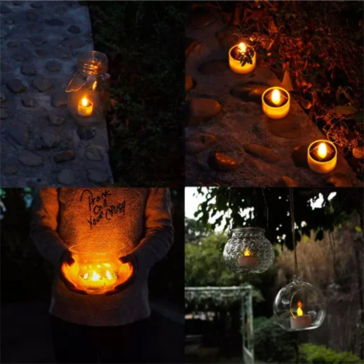 Various Sizes Of Home Decoration Battery Led Candle Light Wholesale With Remote Electric Flameless candles