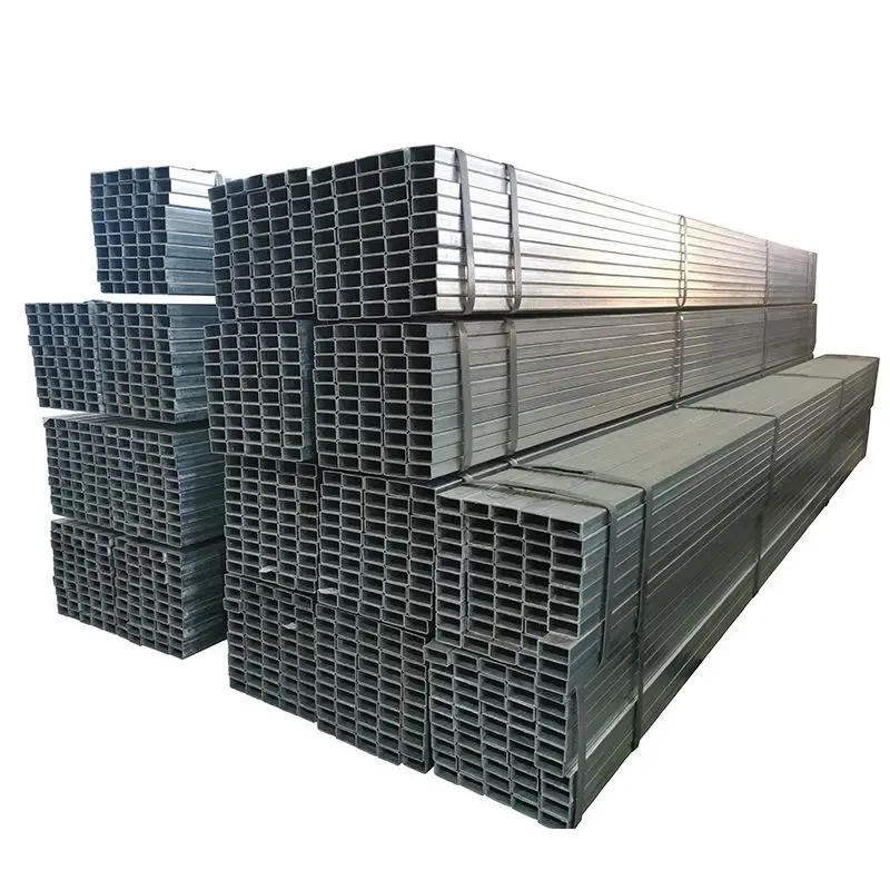 Полая секция горячекатаная ASTM Gr60 A36 Q235 Q355 1045 Sch40 прямоугольная труба из углеродистой стали