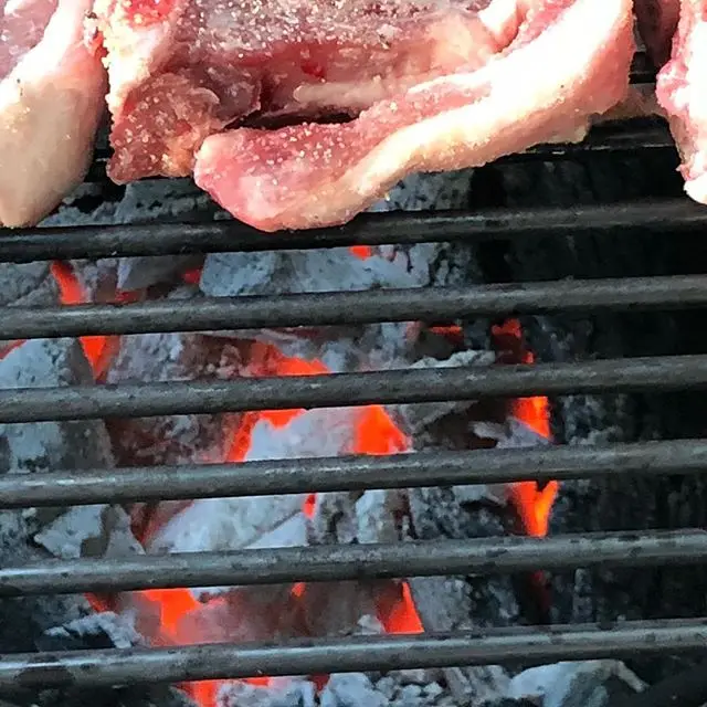 Kimstone Charcoal Bucket Paired With Grill Mesh Using Ceramic Grill Accessories Baking Equipment