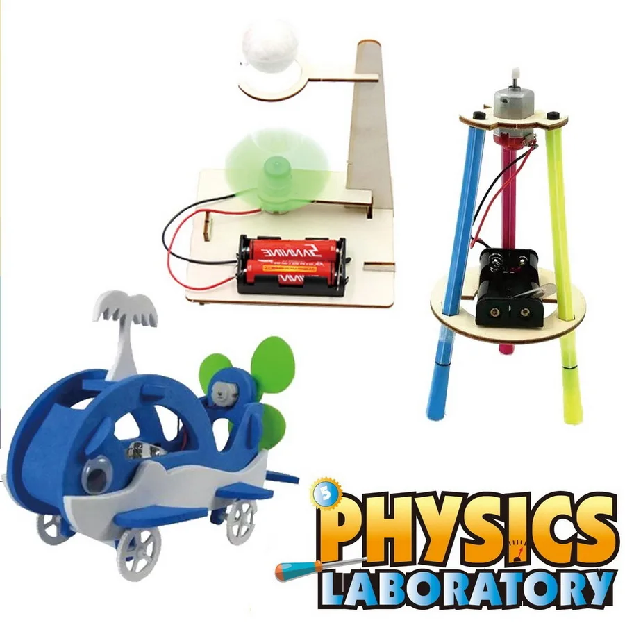 Educational Toy STEM Kits Wood Craft Kit DIY Science Building Projects Wooden Puzzle Assembly Model Set