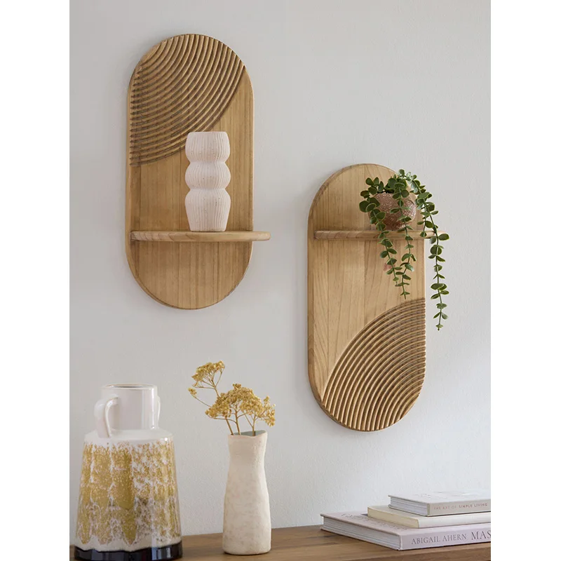 New Design Handmade Vintage Home Decorative Wood Wall Shelf Rustic Wooden Wall Shelf