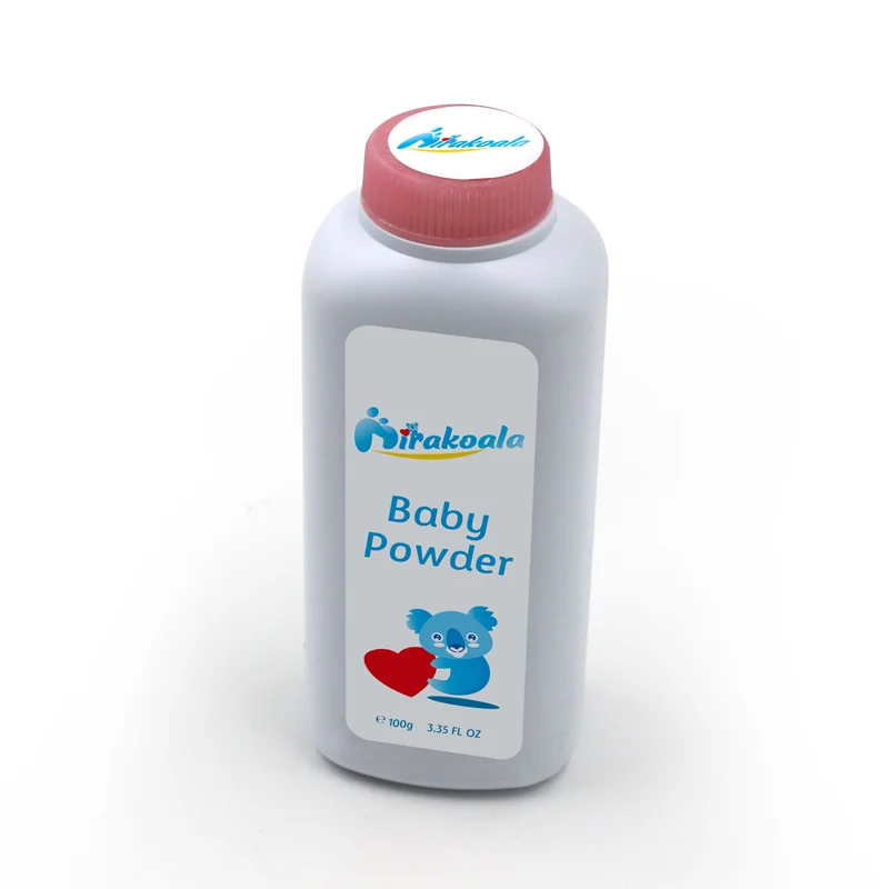 High quality talc free corn starch baby powder corn starch powder for hot selling 200g size