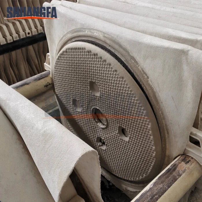 High Pressure Ceramic Slurry Press Filter Machine, Hydraulic Round Filter Press Machine