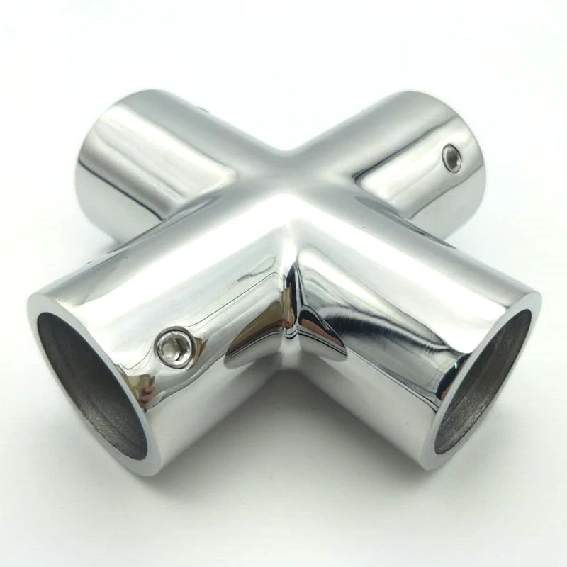 Popular stainless steel 316 cross tee pipe fitting butt fusion equal cross four way tee pipe fittings