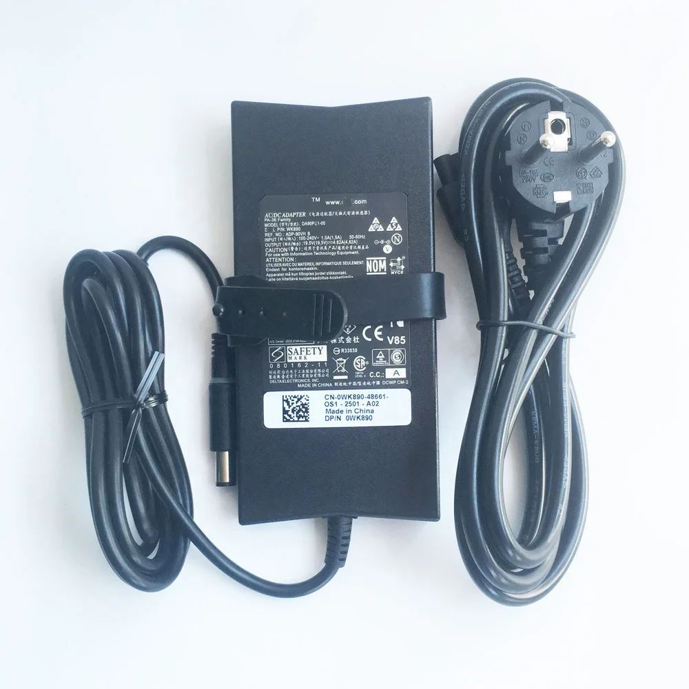 Новый оригинальный адаптер для ноутбука 90 Вт 19,5 в а зарядное устройство переменного тока для Dell Latitude E6430 E6440 E6530 E7240 E7440 PA10 PA3E
