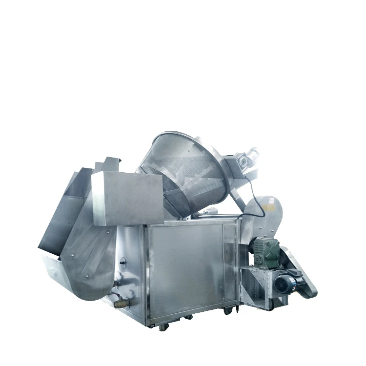 Industrial Automatic Potato Chips Peanut Batch Fryer Machine Frying Machine