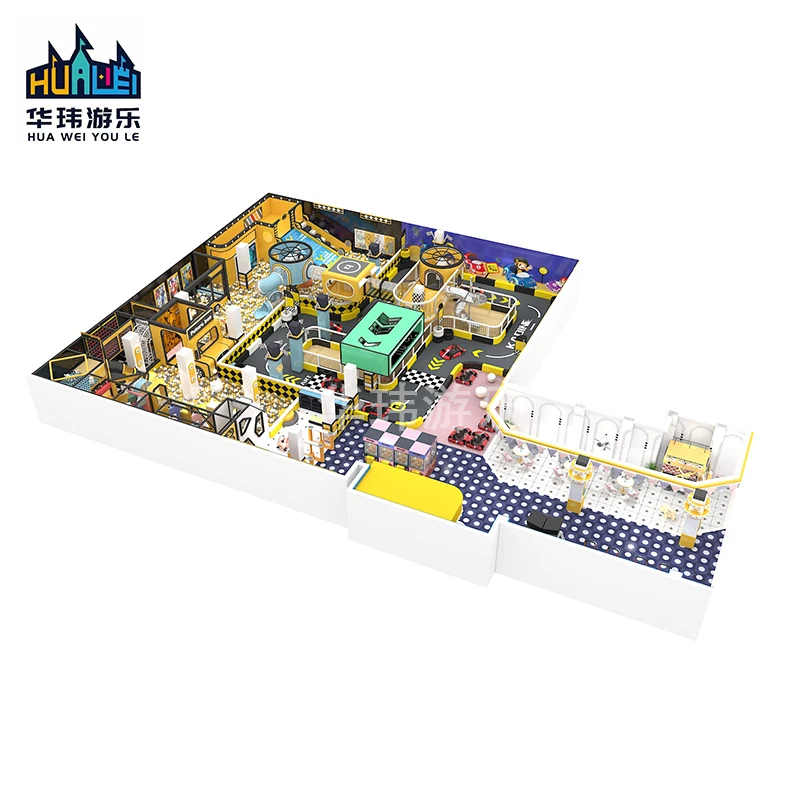 New Style Kids Commercial Soft Children Play Sets Equipment Indoor Playground Slide
