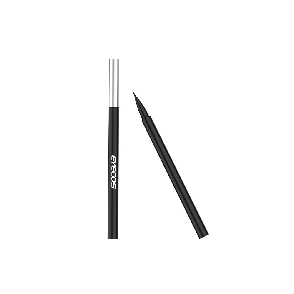 Oem Highly Pigmented Color Waterproof Long Lasting Smudgeproof Matte Black Liquid Eyeliner With Soft Felt Tip