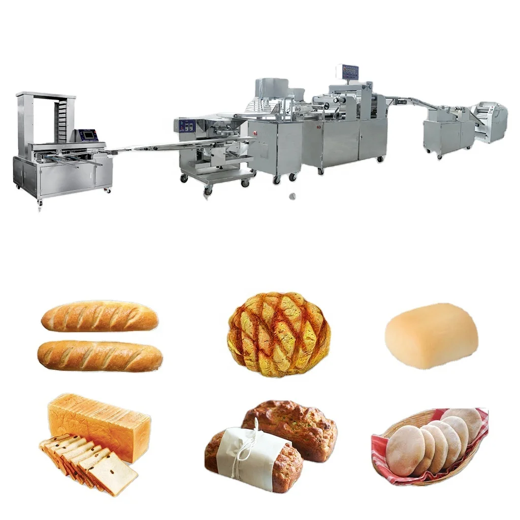 High efficient Hot popular functional commercial machinery Chinese buns bread  making maker stuffed machine line