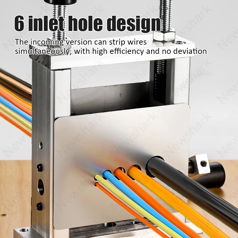 Household Multi Blade Wire Stripper Manual Wire Stripper Scrap Copper Wire Stripping Machine For Copper Aluminium multi-channel