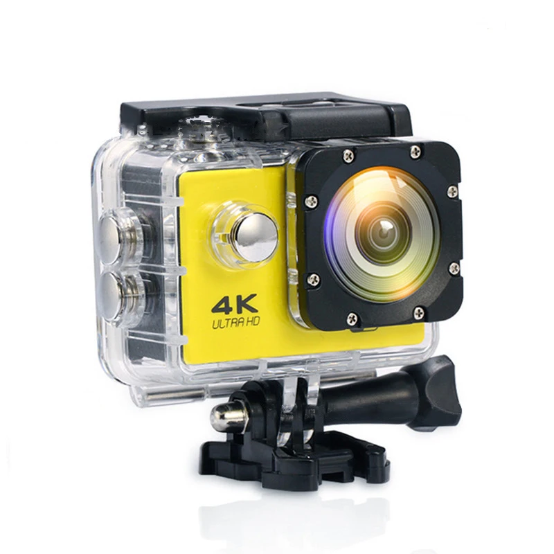 Реальная Экшн-камера 4K HD 30fps WiFi 2 0 дюйма 1080P подводная камера водонепроницаемая Шлем Видеозаписывающие камеры