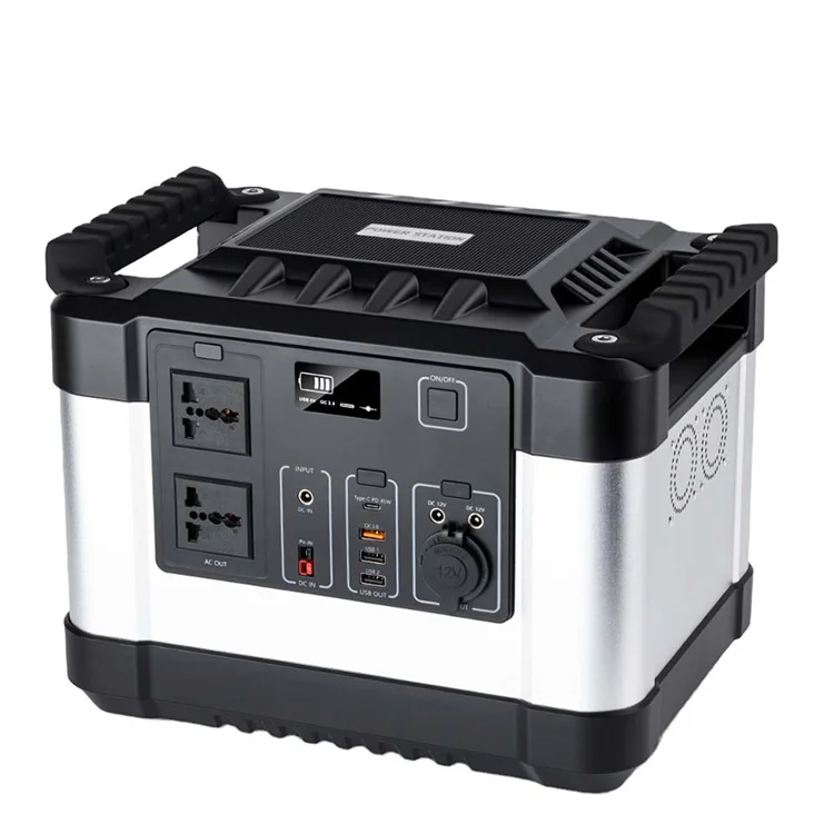 Home Outdoor Camping Power Bank Pack 1000w 1500w 2000w Rechargeable 1kw Solar Generator Portable Power Station