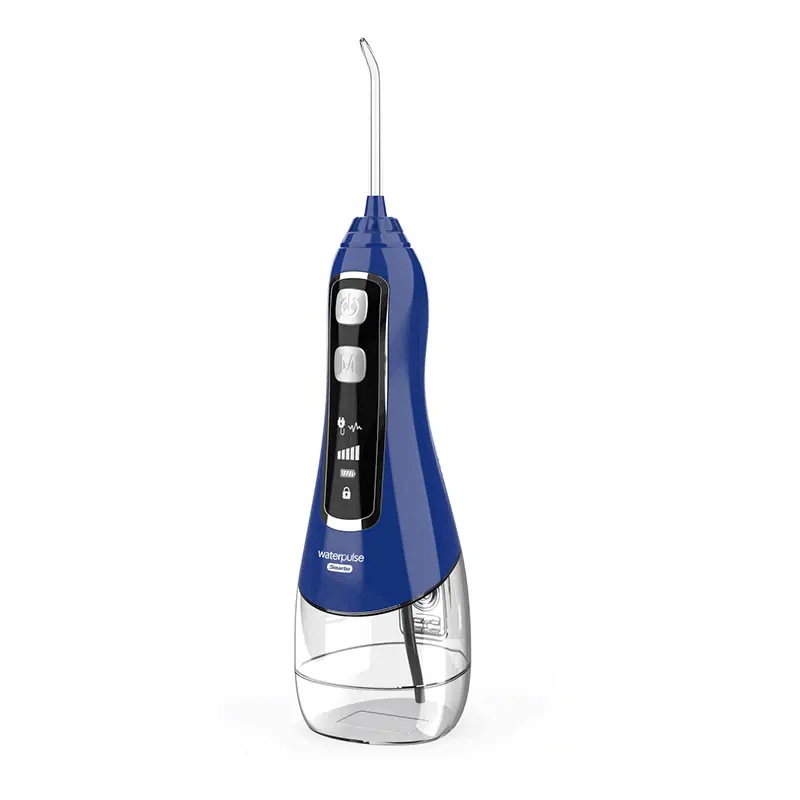Waterpulse V580 Oral Irrigator IPX7 Rechargeable Water Flosser Portable Dental Water Jet Waterproof  Teeth Cleaner