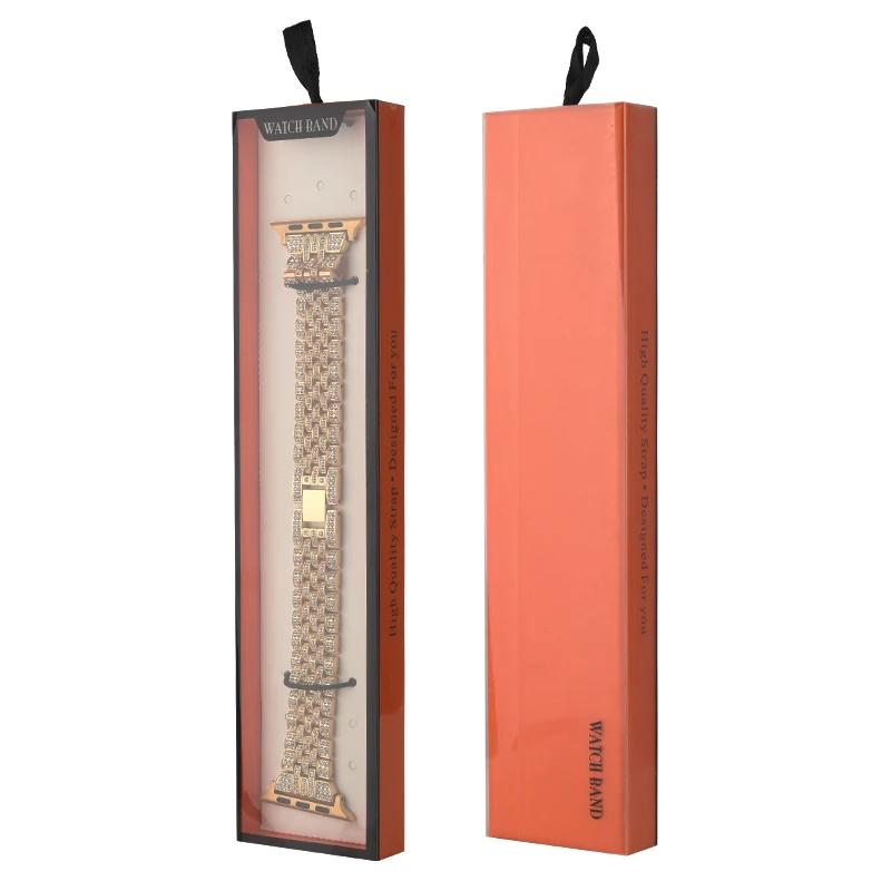 2022 Classic Luxury Diamond Watch Band Belt Smart Watch Strap Bracelet For Apple Watch Stainless Steel Band For Iwatch