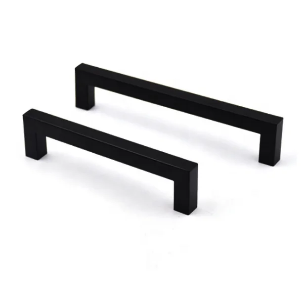 Low Price Cabinet Pull Handle CC192 Stainless Steel 201 Modern Black Furniture Drawer Pull Handle