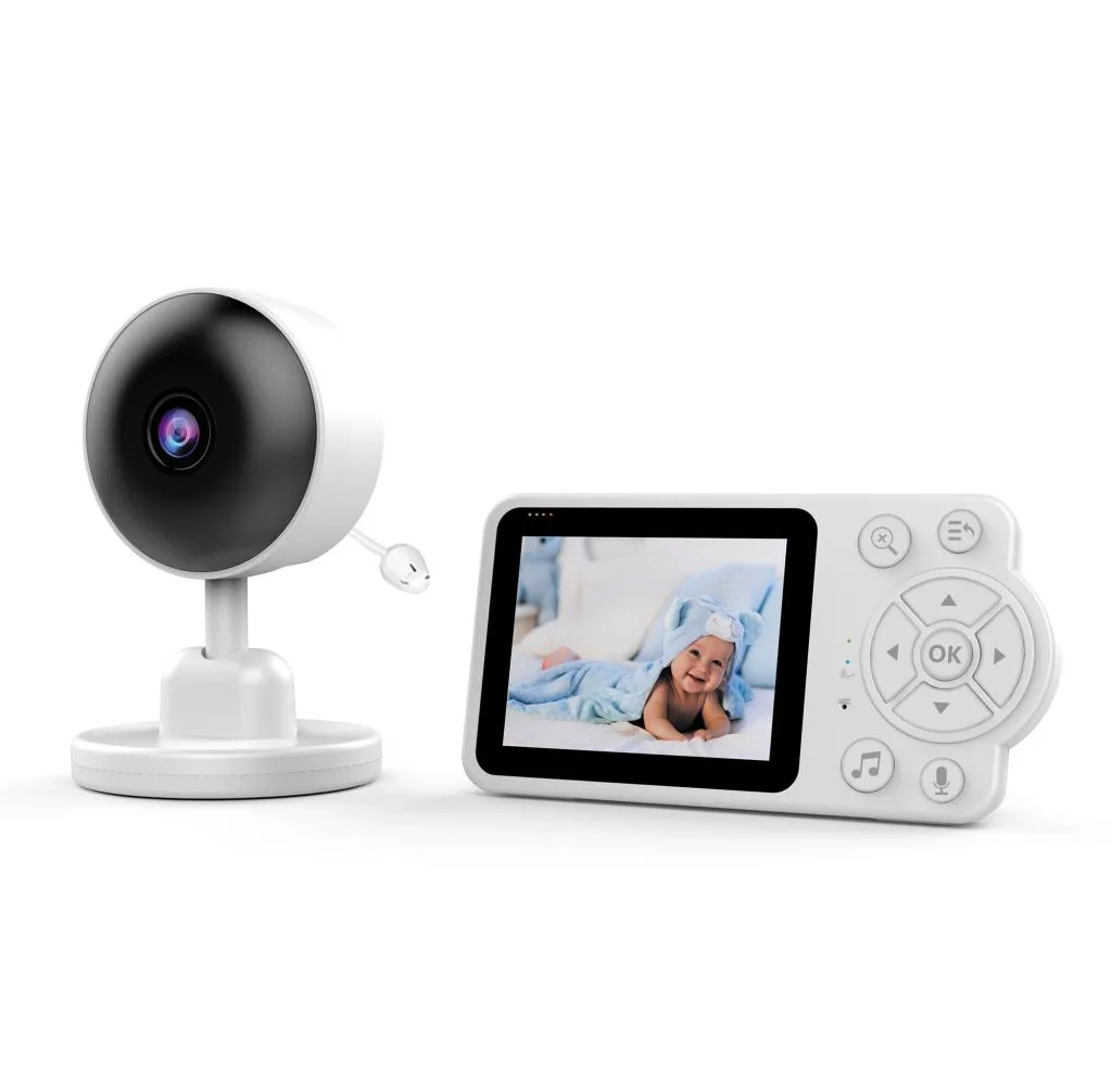 Распродажа, детская камера видеонаблюдения Ultra HD для дома с обнаружением плача, ночное видение, умная домашняя камера для няни