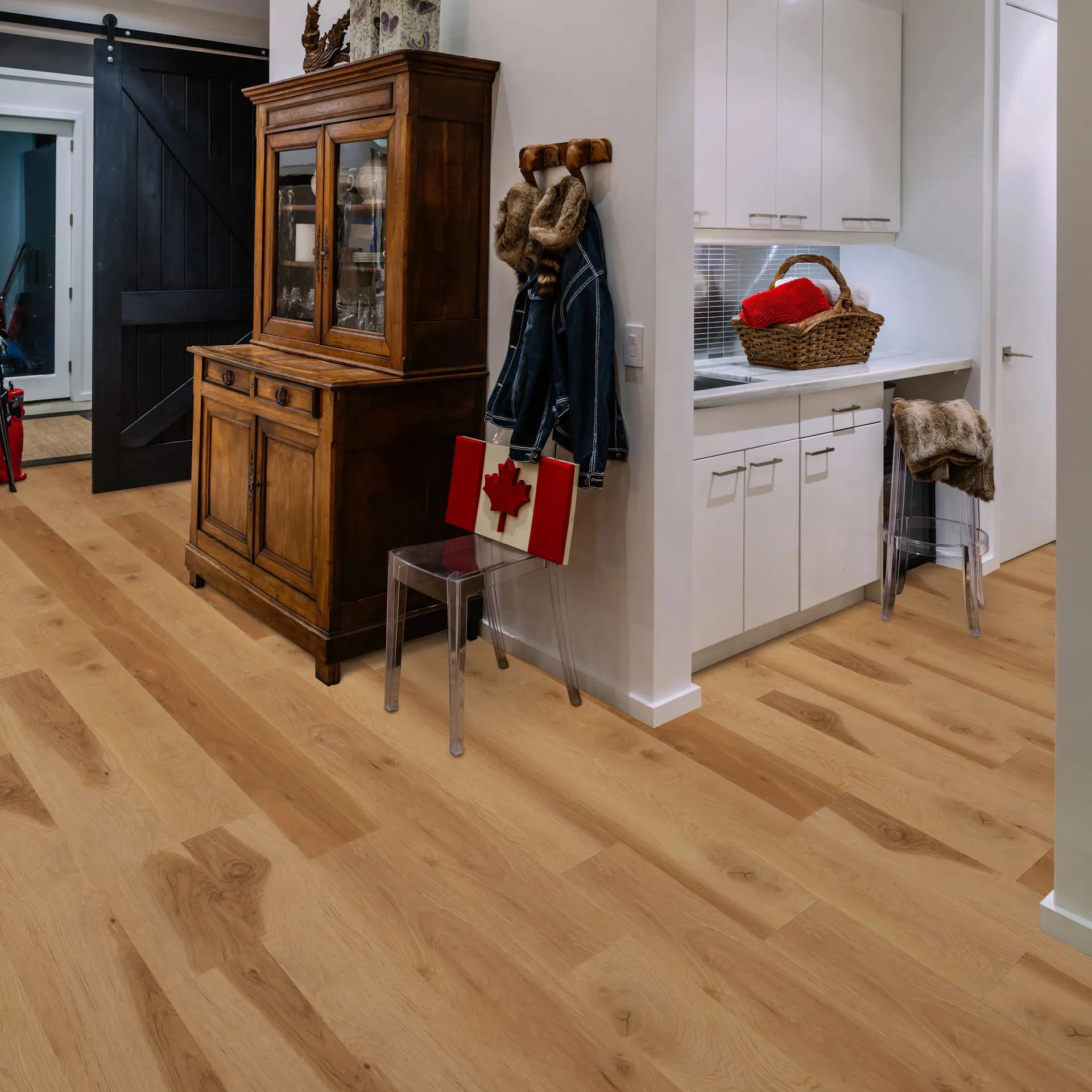 Soundproofing SPC Vinyl Flooring for Apartments Easy to Clean Wholesale Price