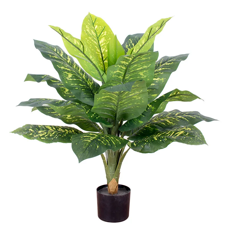 DOLA  Hot Sale Tropical Plantswholesale Artificial Taro Plants Artificial Plants Home Office Indoor Decor Artificial Tree