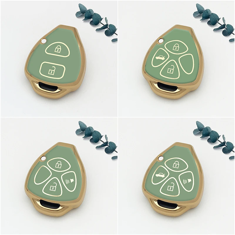 SOFT TPU KEY CASE COVER for  TOYOTA Car Key  For Corolla Camry Reiz RAV4 Crown Avalon Venza Matrix  Wholesale