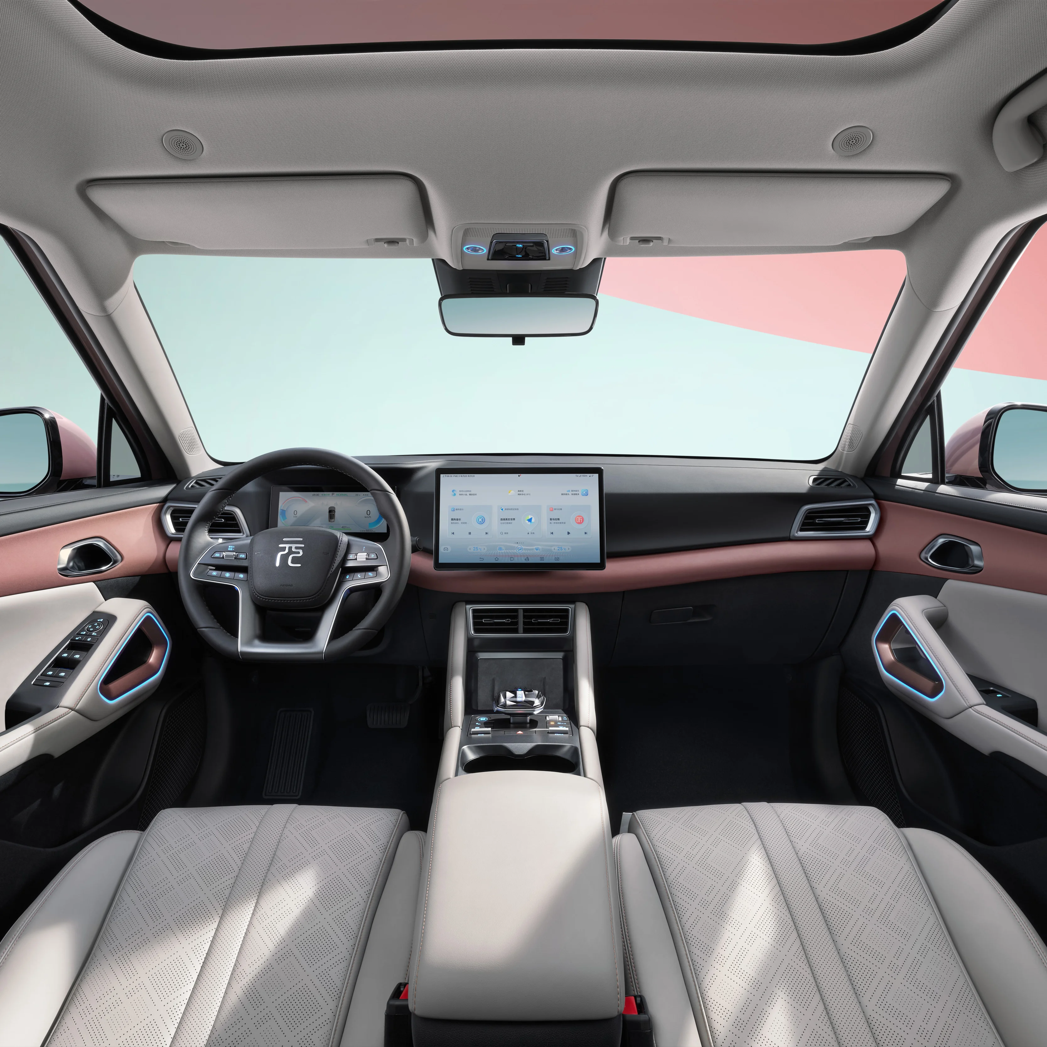 BYD Yuan UP 301 - 401KM Fully Equipped Pure Electric SUV New Safety Standards Leather Seats ACC Cruise