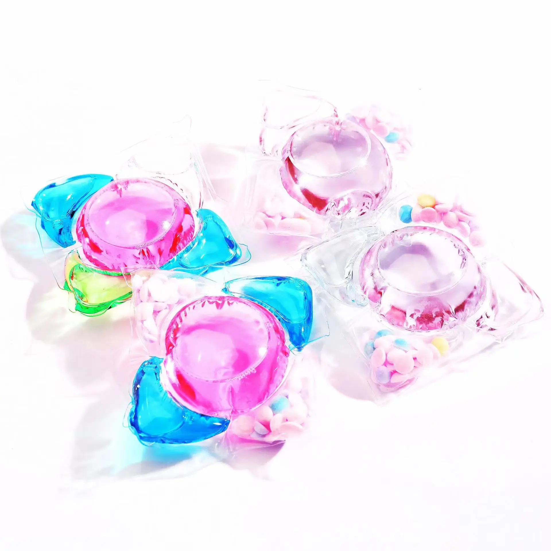 Oil Stain Remove Anti Mite Disposable Detergent Pods Active Enzyme 3 4 5 in 1 Laundry Capsules