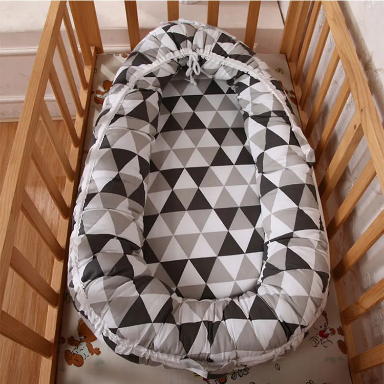 Promotional eco friend cocoon folding new designer portable baby nest