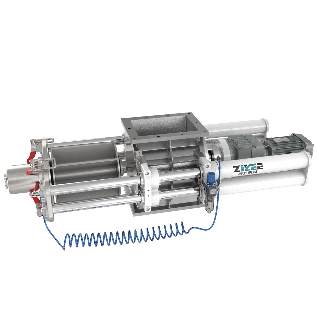 food grade sanitary fast clean rotary airlock feeder valve