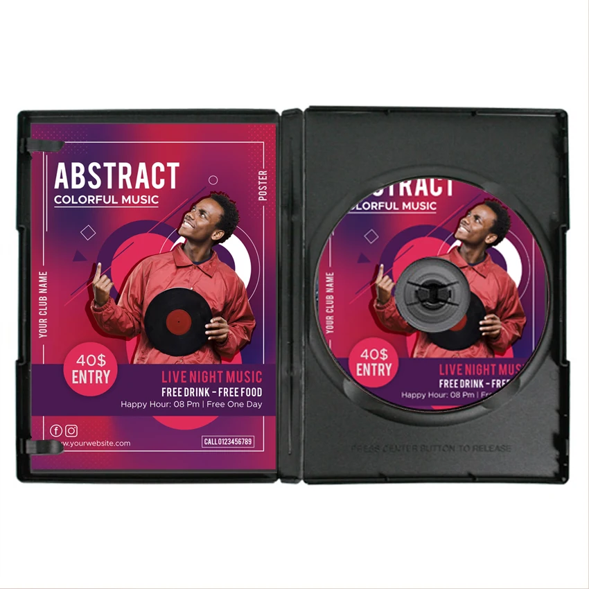Mylar box dvd box nylon bags for packaging custom sealable packaging bags plastic ziplock packaging cd case mylar bags