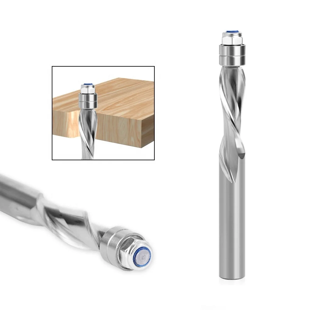 WEIX Hot Selling 1/2 1/4 Milling Cutter CNC Router Bit Flush Trim Bit with Bearing