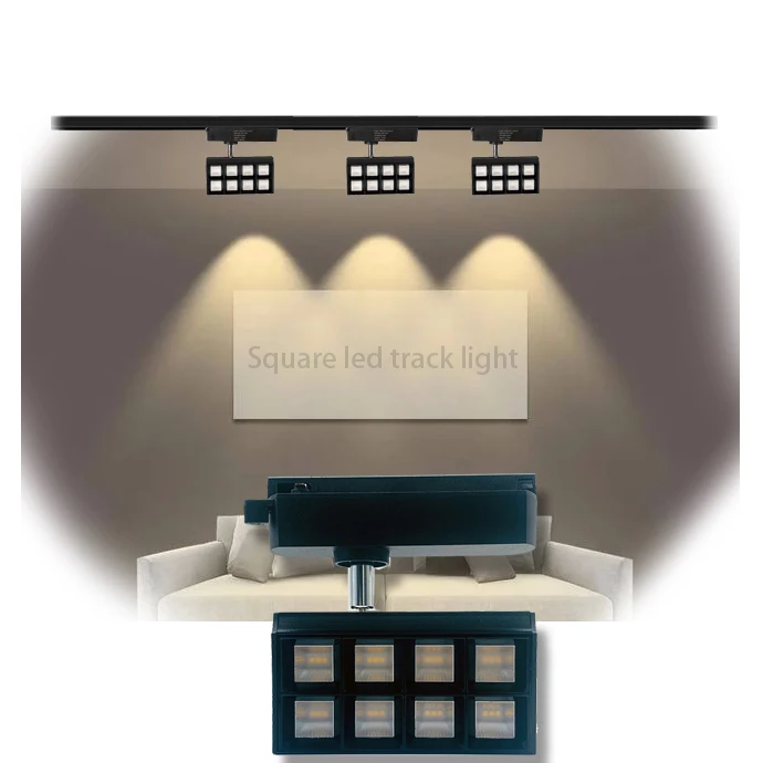 Factory wholesale dimmable cob SMD 2835 led track lights for 3 years warranty