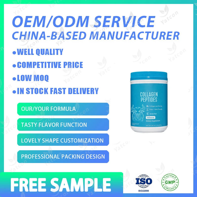 Hot Selling Products 100%pure Peptide Collagen Powder Better Quality Collagen Peptide With Iso Certificated For Herbal Extract