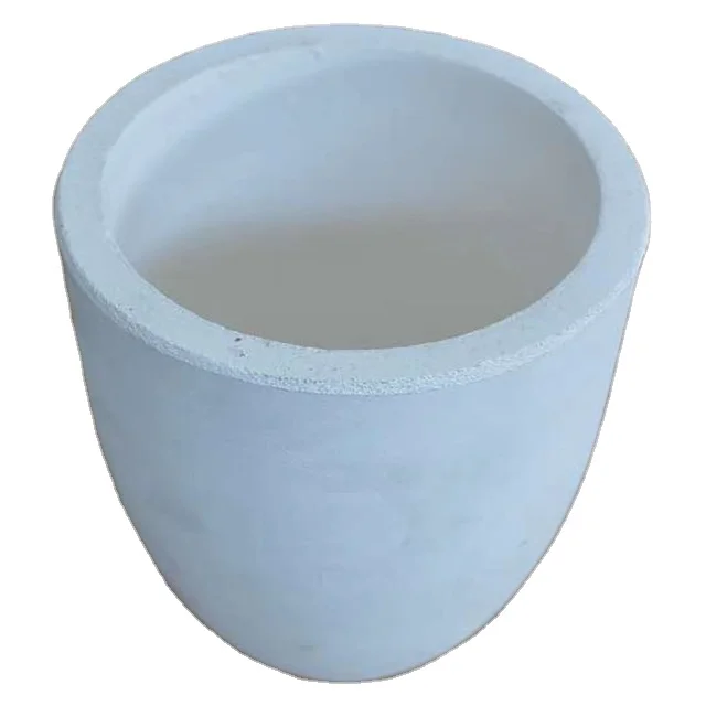 5kg Refractory  Silicon tank Graphite Crucible for metal