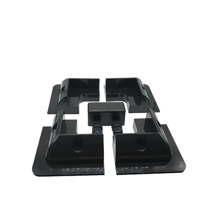 CORIGY Qualified black plastic abs caravans solar panel mounting brackets for Camper RV Yacht roof
