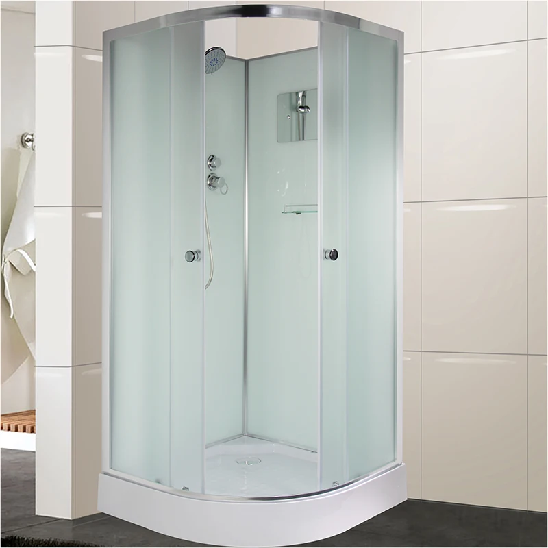 guangzhou prefab temporary shower cabin sanitary small bathroom shower cabins with a shower tray