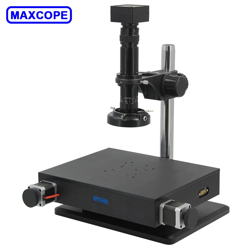 MAXCOPE M11.5805 Mono Zoom Body XY Stage Measuring Motorized Microscope