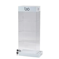Custom Cigarette Display Case Acrylic Display Stand Commercial Sectional Display Furniture Retail Shops