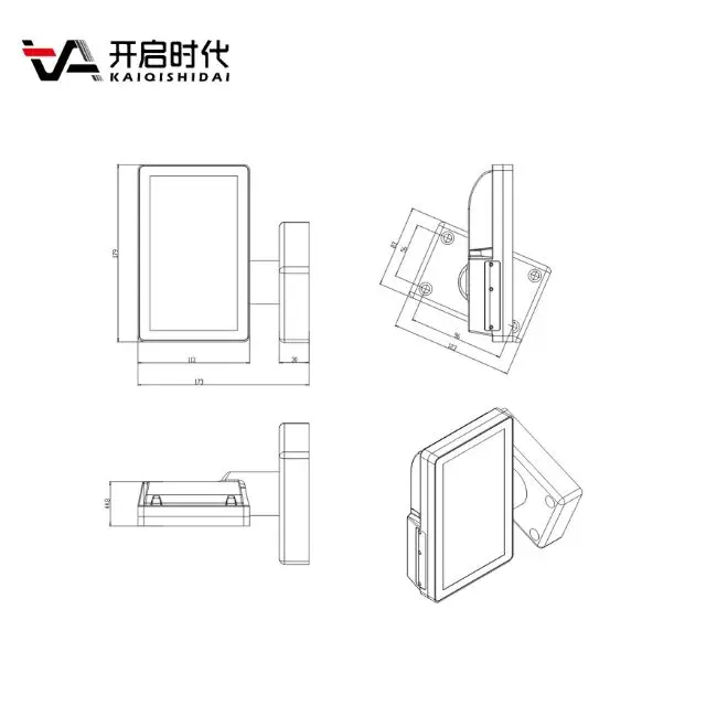 Digital Programmable Logic Controllers Display Custom 7-inch touch display Terminal mobile machine