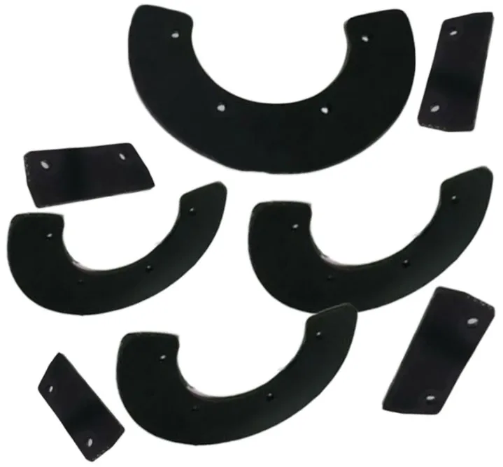 Снегоуборочная резиновая лопатка заменяет для Honda HS35 1003375 (4 каждый) 1003391 72521-730-003 72552-730-003 набор из 8 шт.