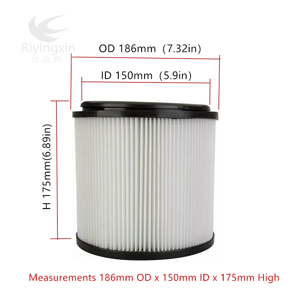 Vacuum Cleaner Accessory Spare Parts Cartridge Filter for 30L hoover 8642240 Wet/Dry Vacuum Cleaner Spare Parts Accessory Filter