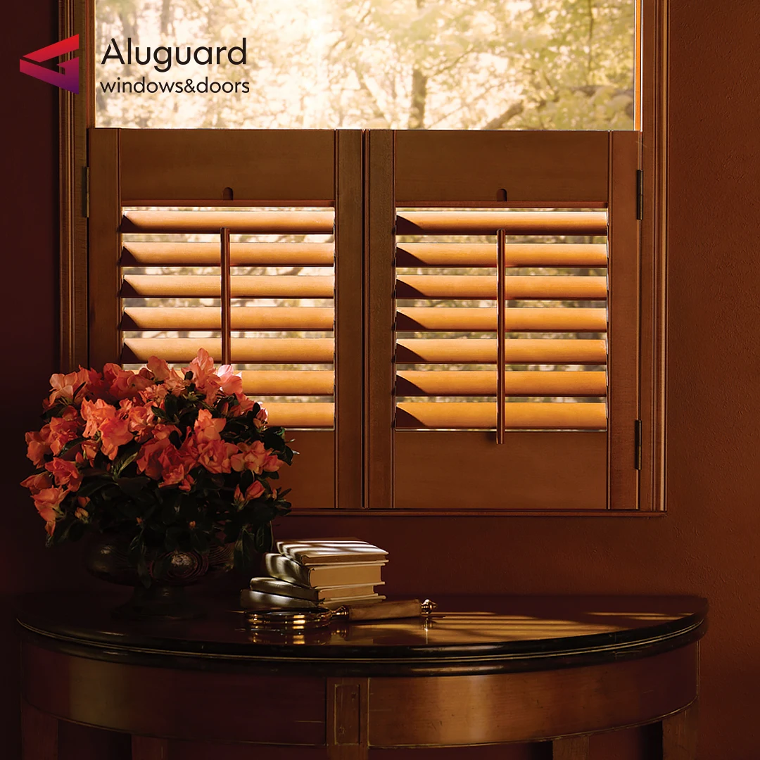 Hot sale smart blinds, shades & shutters High Quality window shutters Easy installation shutters for window